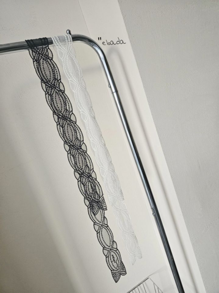 EBADA韓國代購女裝新款時尚職業推薦人氣熱賣圍巾披肩蕾絲EBADA圍巾/披肩