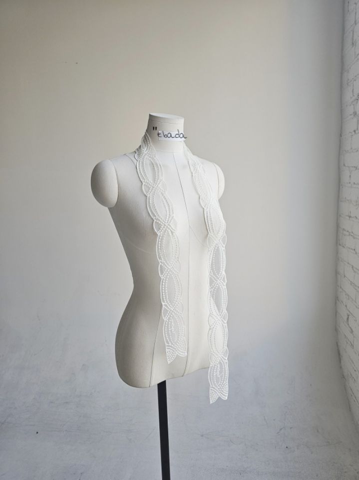 EBADA韓國代購女裝新款時尚職業推薦人氣熱賣圍巾披肩蕾絲EBADA圍巾/披肩