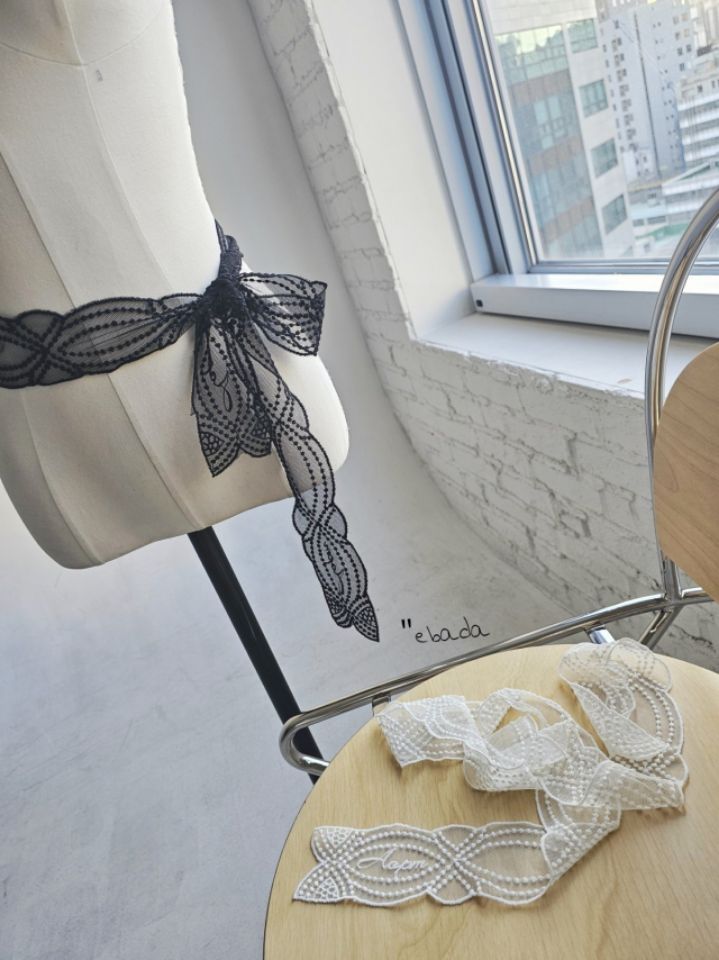 EBADA韓國代購女裝新款時尚職業推薦人氣熱賣圍巾披肩蕾絲EBADA圍巾/披肩