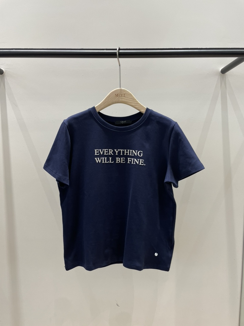 NEOUL東大門直郵女裝新款熱賣人氣職業真品時尚休閑26春夏T恤NEOUL/ahin雙領標簽T恤圖色3