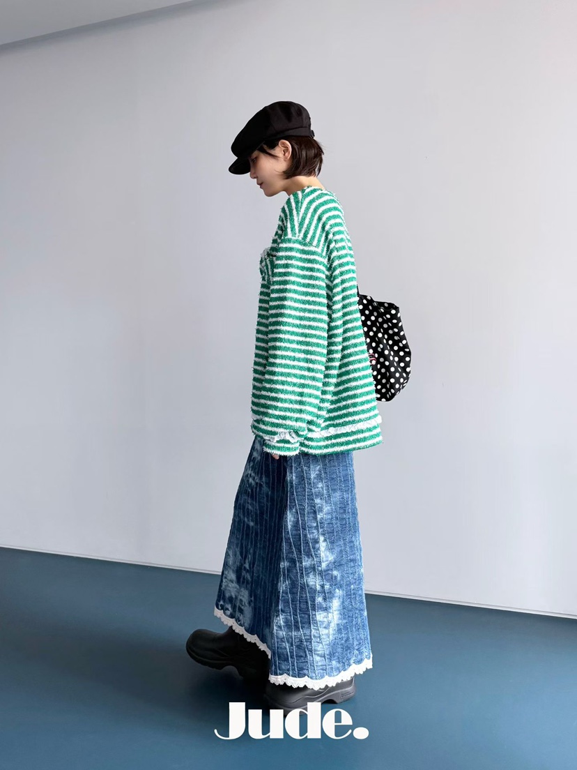 HEYJUDE東大門實拍女裝新款26春夏休閑職業真品人氣時尚長裙HEYJUDE長裙