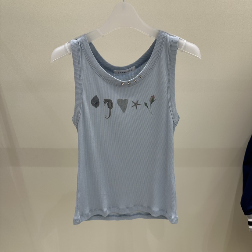 Ccds東大門實拍女士新品真品推薦人氣熱賣休閑時尚吊帶背心Ccds吊帶/背心圖色1