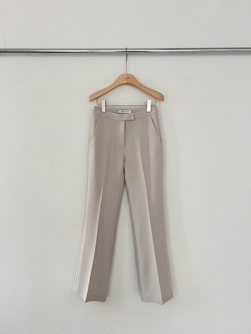 2ND GATE韓國代購女士新款推薦26春夏職業時尚真品休閑褲2ND GATE休閑褲圖色2