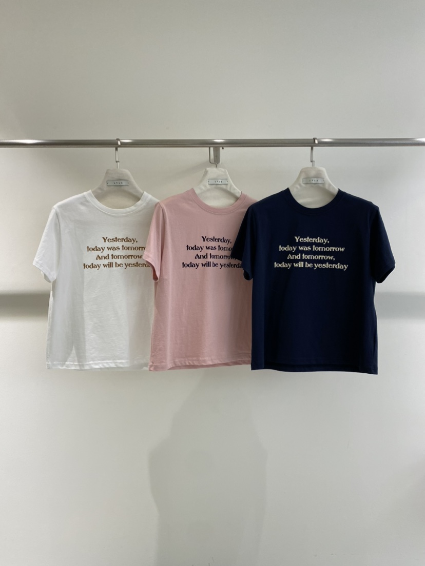 1968韓國代購女裝新款真品熱賣人氣26春夏職業推薦休閑T恤絨1968/YEOUYAT恤