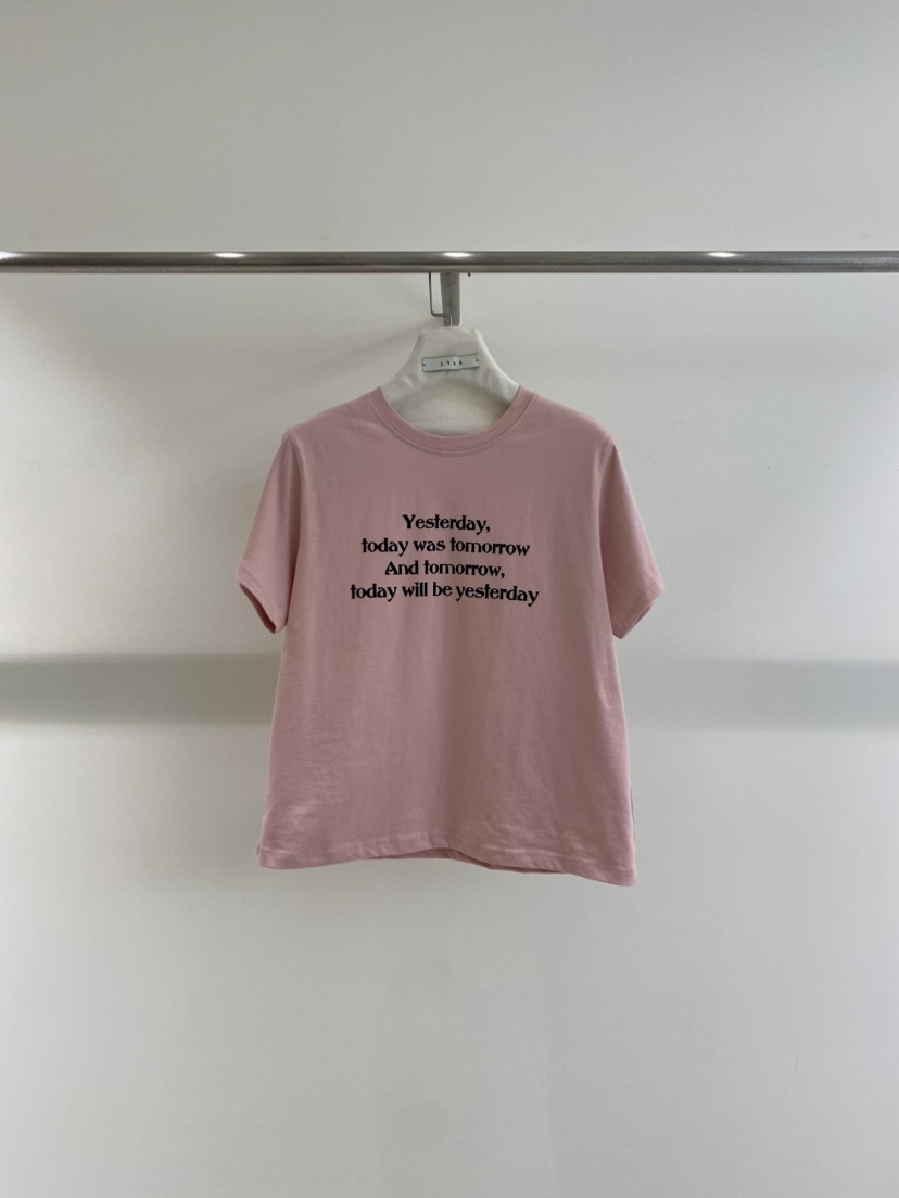 1968韓國代購女裝新款真品熱賣人氣26春夏職業推薦休閑T恤絨1968/YEOUYAT恤圖色2