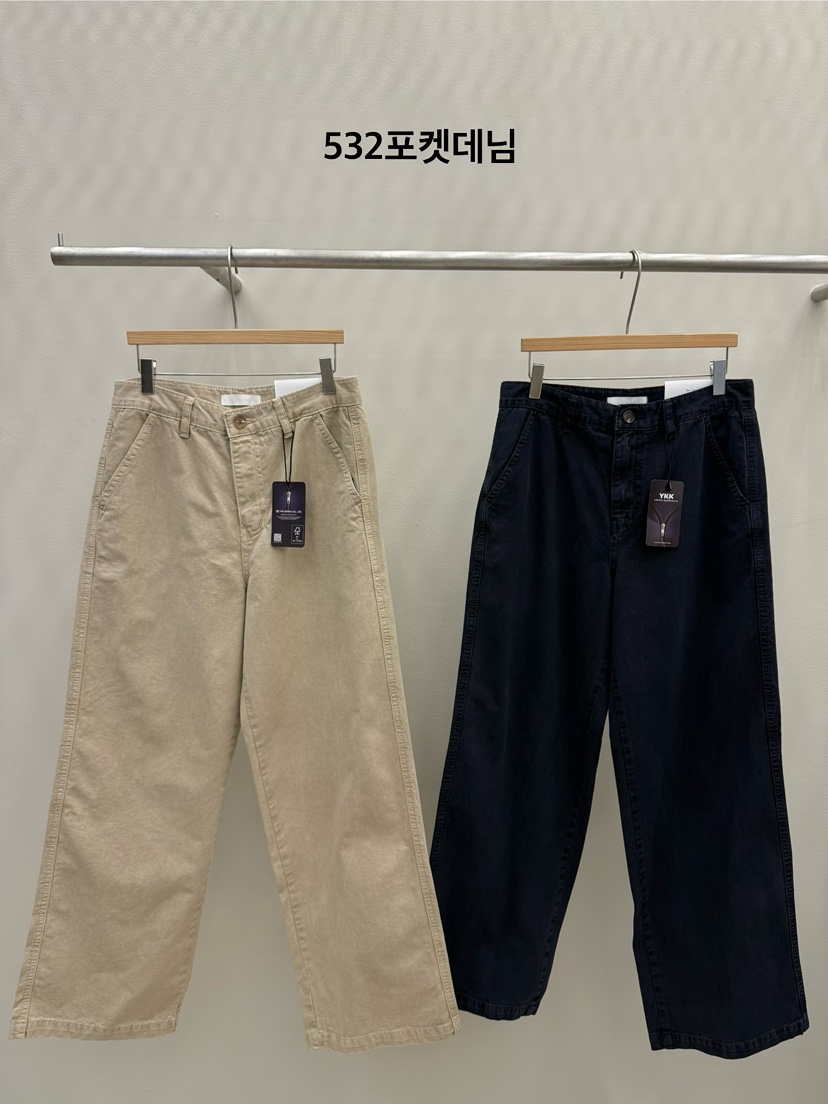 EOOB/LAMEREI韓國代購女裝新款推薦休閑真品26春夏休閑褲口袋EOOB/LAMEREI休閑褲