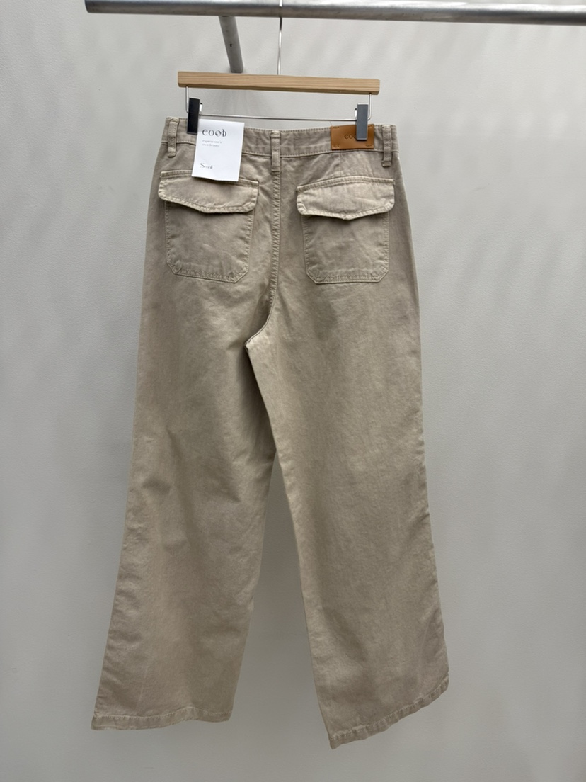 EOOB/LAMEREI韓國代購女裝新款推薦休閑真品26春夏休閑褲口袋EOOB/LAMEREI休閑褲