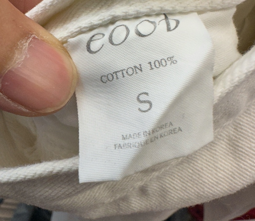 EOOB/LAMEREI韓國代購女裝新款推薦休閑真品26春夏休閑褲口袋EOOB/LAMEREI休閑褲