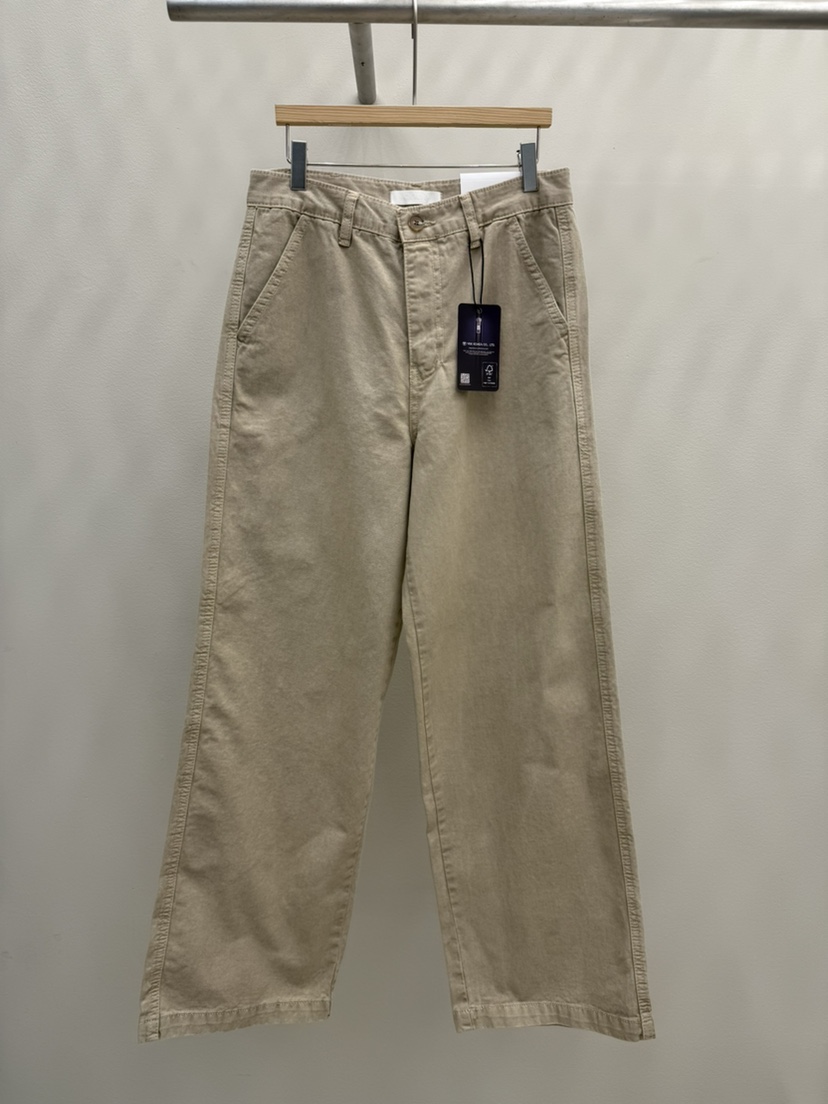 EOOB/LAMEREI韓國代購女裝新款推薦休閑真品26春夏休閑褲口袋EOOB/LAMEREI休閑褲圖色1