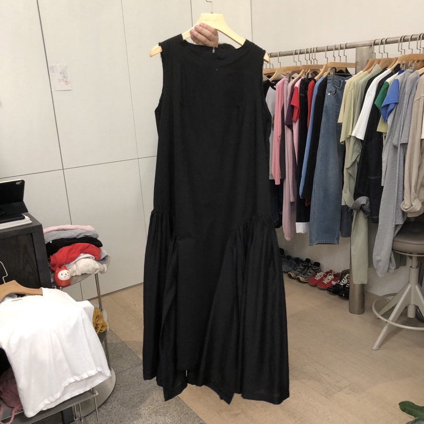 DOHWAJI東大門直郵女裝新品真品時尚熱賣職業人氣連衣裙喇叭DOHWAJI連衣裙圖色2