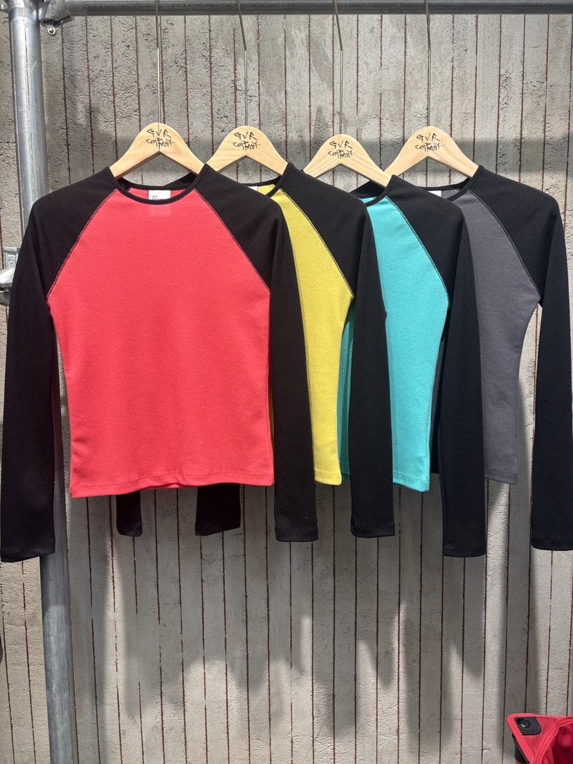 RAWOO/GVR COMPANY韓國代購女裝新款真品人氣熱賣長袖T恤RAWOO/GVR COMPANY長袖T恤