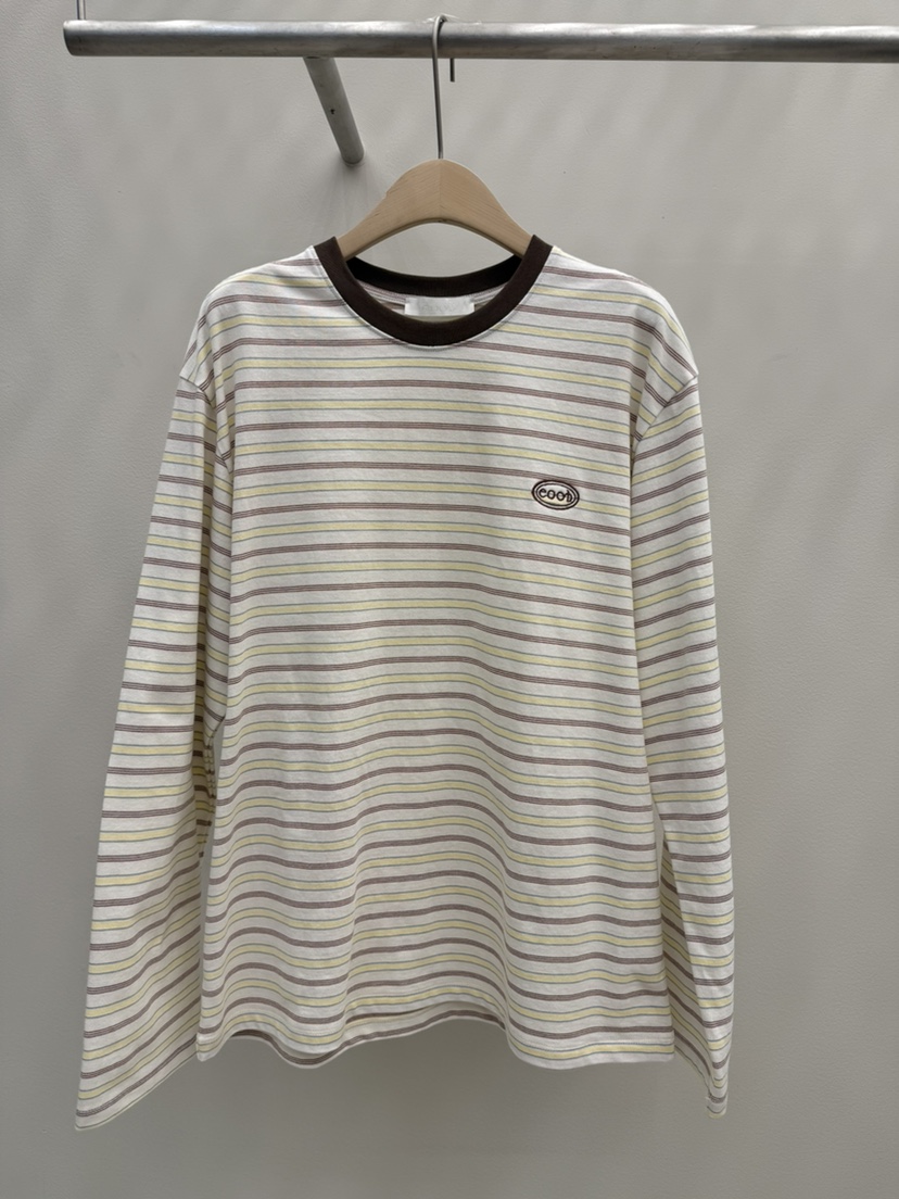 EOOB/LAMEREI韓國直郵女裝新款推薦熱賣26春夏職業長袖T恤EOOB/LAMEREI長袖T恤圖色1