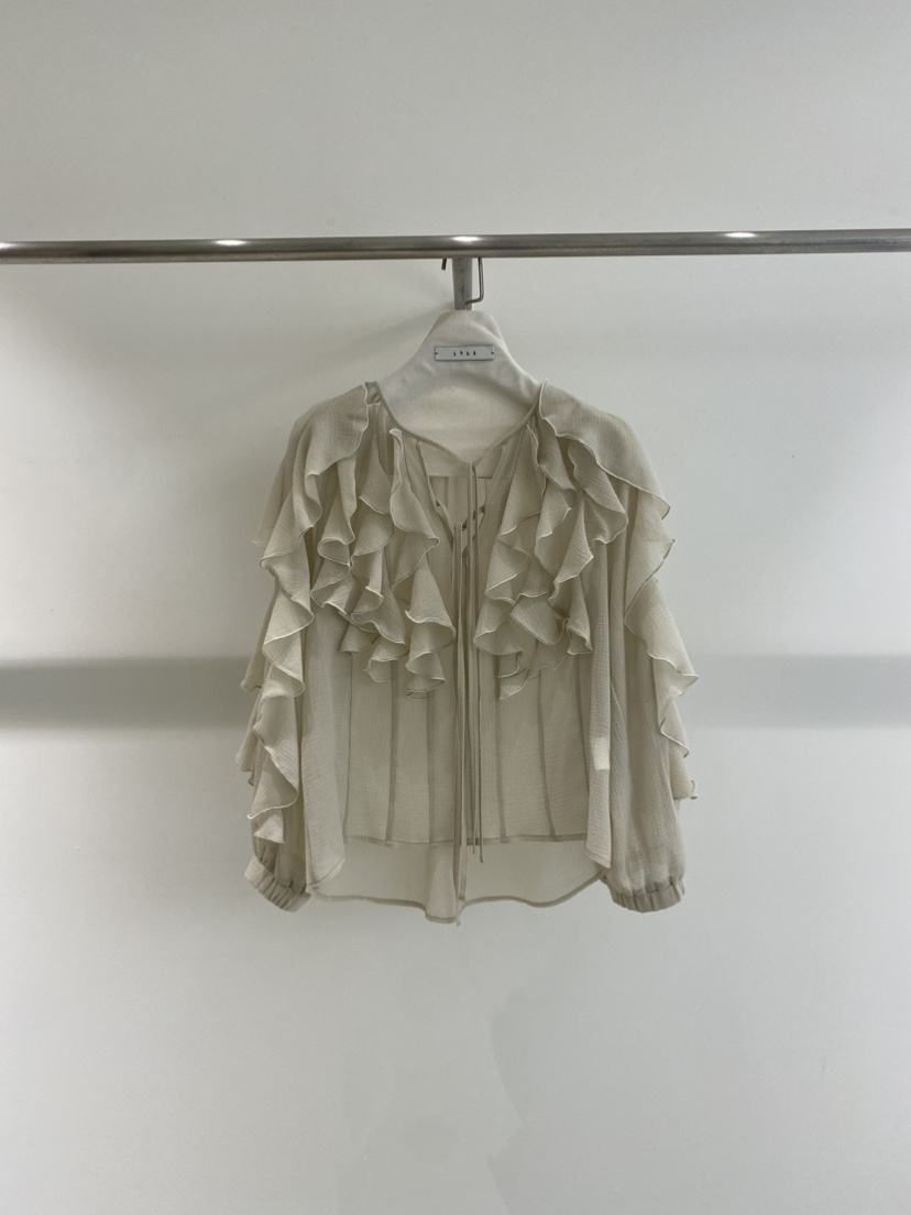 1968東大門實拍女裝新款26春夏真品時尚推薦熱賣襯衫蕾絲衫1968/YEOUYA襯衫/蕾絲衫圖色2