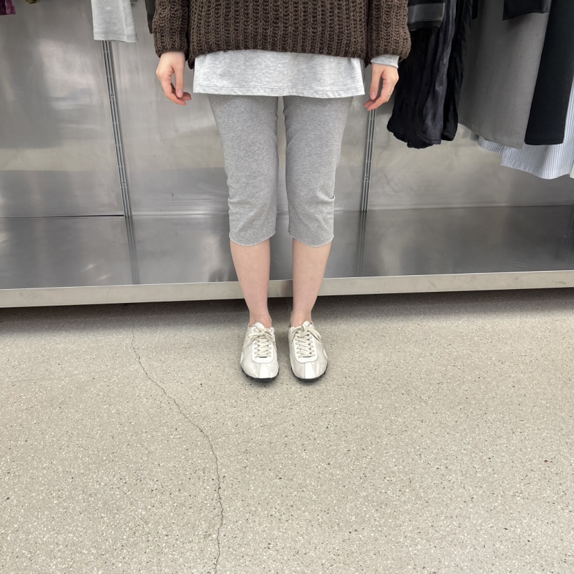 ESSENCE東大門直郵女裝新款26春夏打底褲鯊魚褲中長款緊身褲ESSENCE打底褲/鯊魚褲圖色2