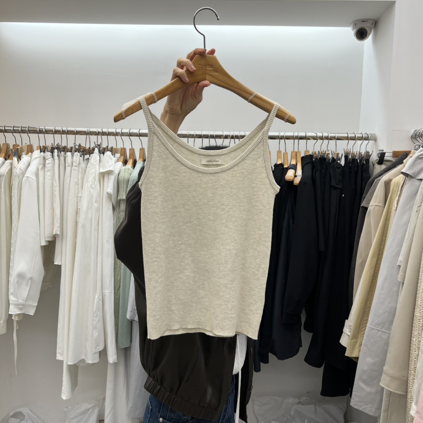 DRESS ROOM韓國代購女士新款人氣休閑熱賣真品時尚吊帶背心DRESS ROOM吊帶/背心圖色3