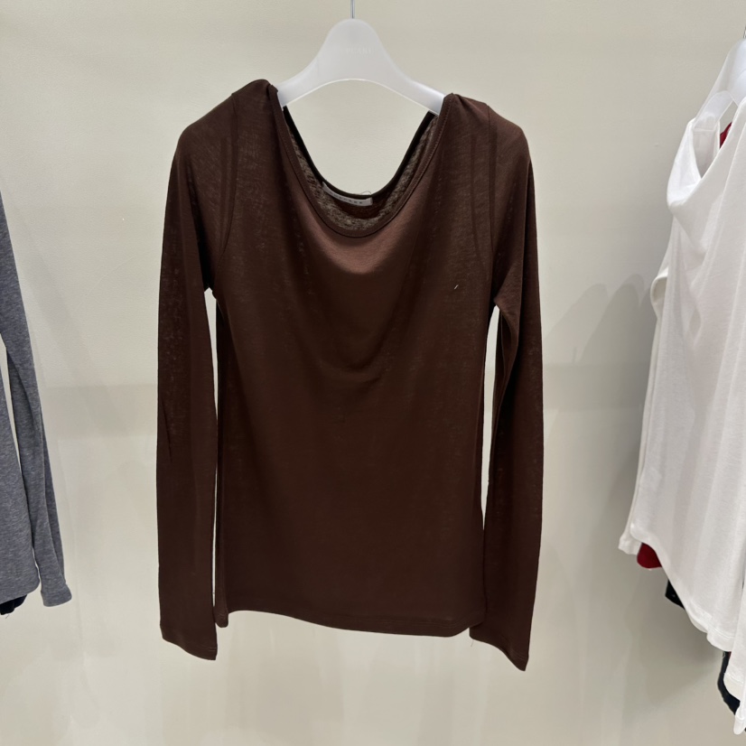 Ccds韓國直郵女裝新款人氣職業真品26春夏時尚熱賣長袖T恤Ccds長袖T恤圖色2