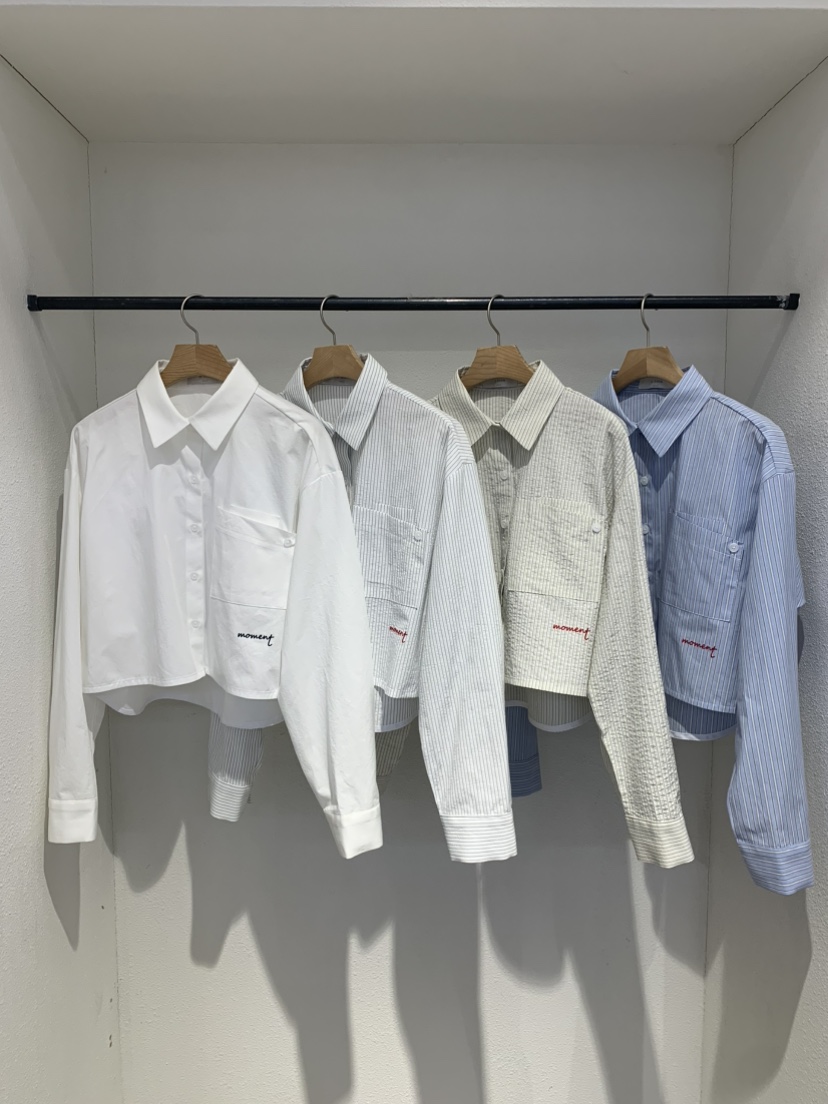 IR BIEN/BIENBIEN韓國直郵女士新款職業休閑襯衫蕾絲衫IR BIEN/BIENBIEN襯衫/蕾絲衫