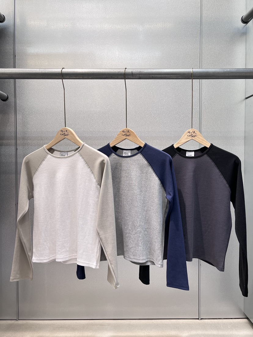 RAWOO/GVR COMPANY東大門直郵女裝新款職業人氣長袖T恤RAWOO/GVR COMPANY長袖T恤