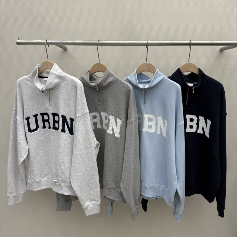 EOOB/LAMEREI韓國代購女士新款人氣休閑職業衛衣刺繡拉鏈EOOB/LAMEREI衛衣