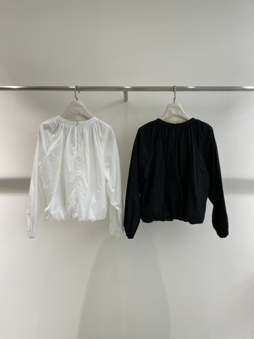 1968東大門實拍女士新品休閑職業時尚襯衫蕾絲衫拉鏈褶皺1968/YEOUYA襯衫/蕾絲衫