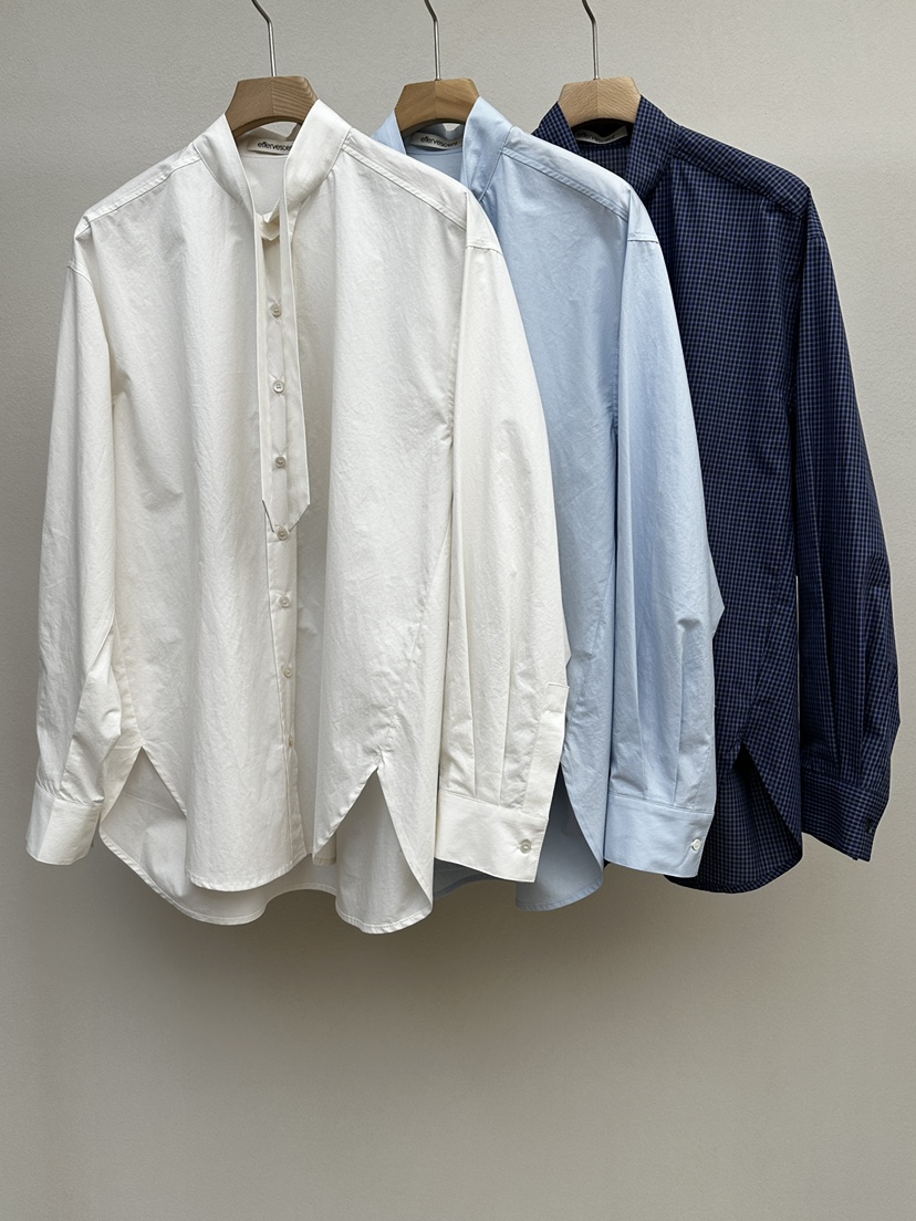 EFFERVESCENT韓國代購女裝新款26春夏人氣職業襯衫蕾絲衫evc/effervescent襯衫/蕾絲衫