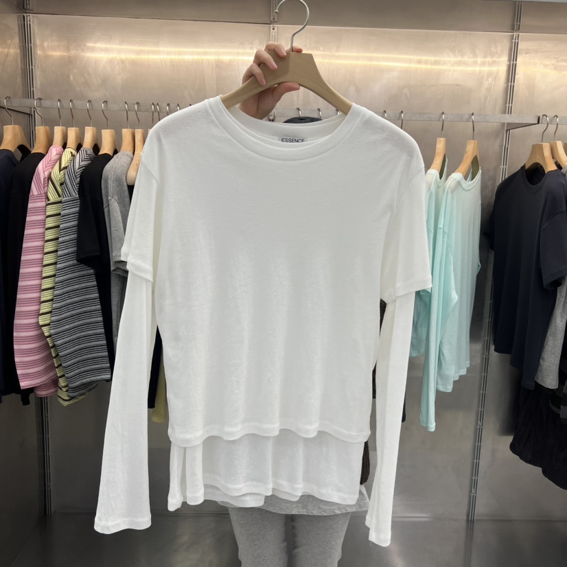 ESSENCE東大門實拍女裝新品熱賣人氣休閑真品職業26春夏T恤ESSENCET恤圖色4