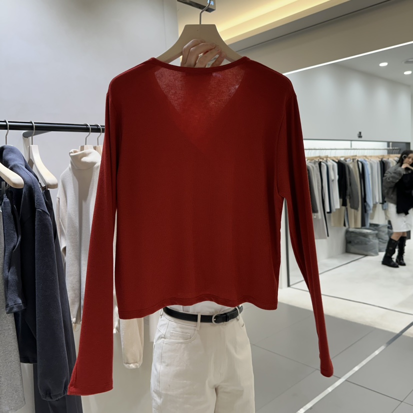 MILLIF東大門實拍女士新品職業熱賣休閑真品時尚26春夏長袖T恤MILLIF長袖T恤