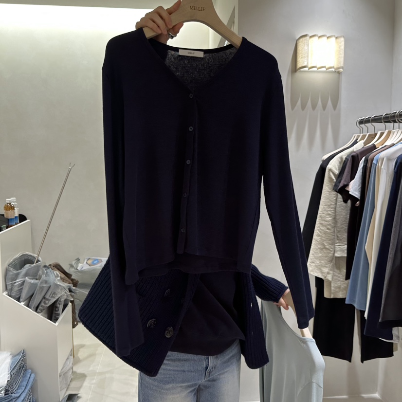 MILLIF東大門實拍女士新品職業熱賣休閑真品時尚26春夏長袖T恤MILLIF長袖T恤圖色5