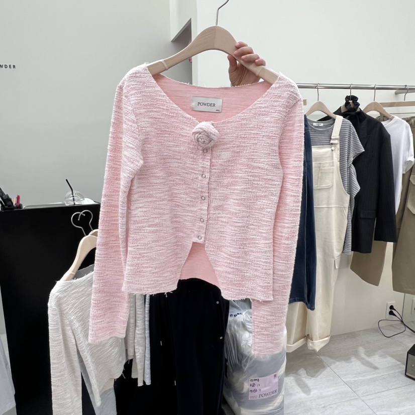 POWDER東大門直郵女士新品推薦職業真品人氣時尚熱賣針織衫POWDER針織衫圖色3