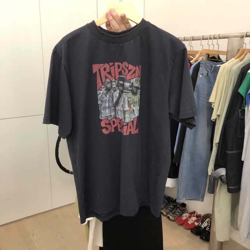 DOHWAJI東大門實拍女裝新品時尚職業人氣真品熱賣T恤復古DOHWAJIT恤圖色3