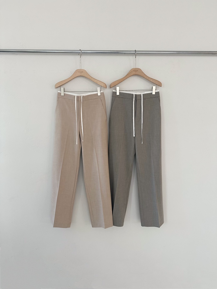 2ND GATE東大門代購女士新品休閑人氣26春夏推薦職業休閑褲2ND GATE休閑褲