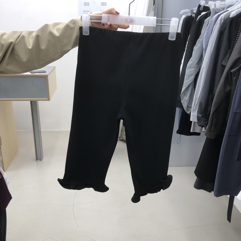 STAINLESS韓國代購女裝新款推薦職業真品打底褲鯊魚褲中筒STAINLESS打底褲/鯊魚褲