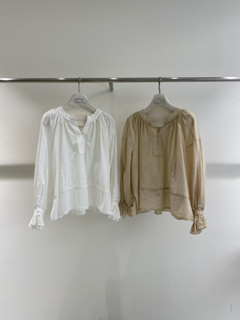 1968東大門實拍女裝新品推薦26春夏人氣職業襯衫蕾絲衫蕾絲1968/YEOUYA襯衫/蕾絲衫