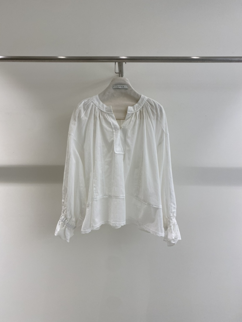 1968東大門實拍女裝新品推薦26春夏人氣職業襯衫蕾絲衫蕾絲1968/YEOUYA襯衫/蕾絲衫圖色1