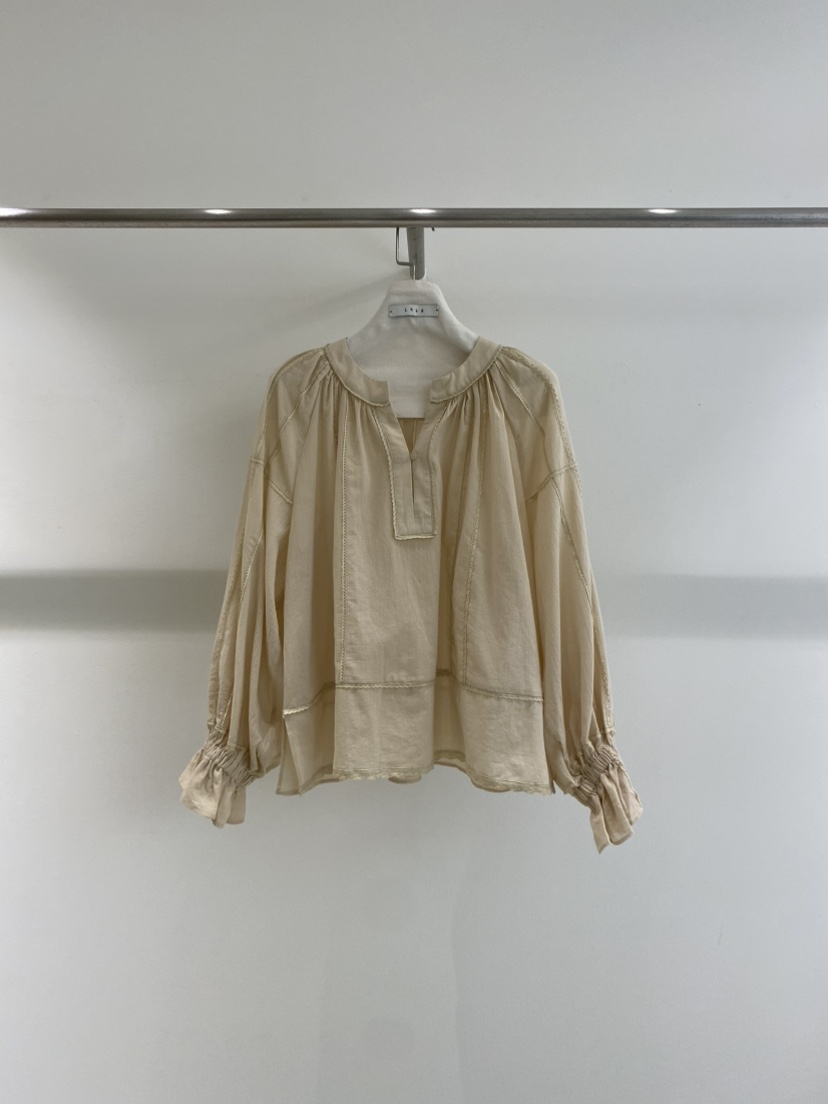 1968東大門實拍女裝新品推薦26春夏人氣職業襯衫蕾絲衫蕾絲1968/YEOUYA襯衫/蕾絲衫圖色2