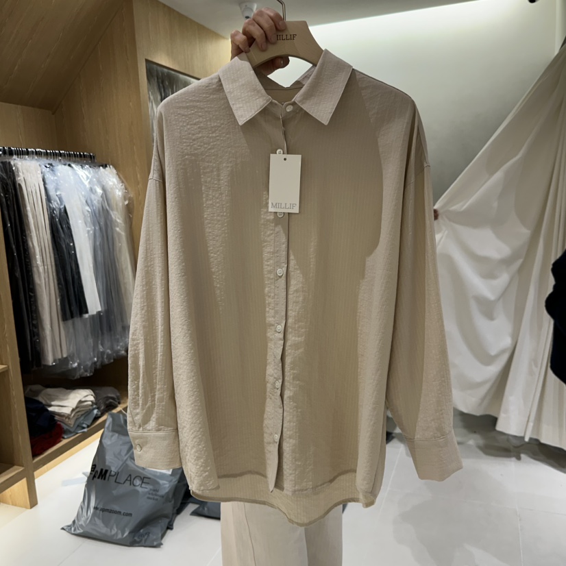 MILLIF東大門直郵女士新品真品人氣26春夏推薦襯衫蕾絲衫MILLIF襯衫/蕾絲衫圖色1