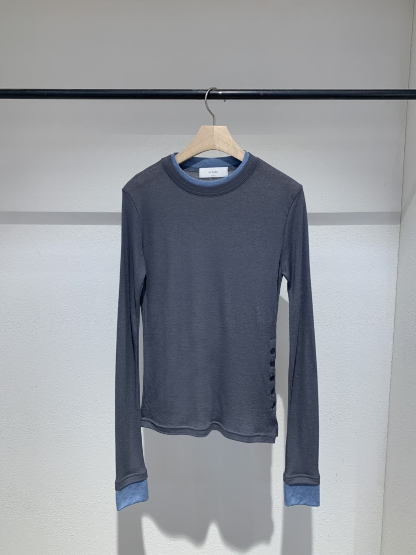 IR BIEN/BIENBIEN東大門實拍女裝新款真品長袖T恤假兩件IR BIEN/BIENBIEN長袖T恤圖色3