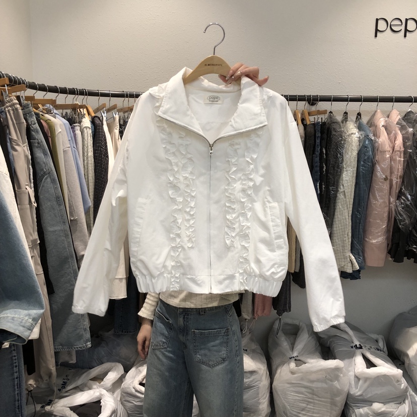 ALMOND PEPE東大門實拍女士新款真品職業推薦休閑熱賣夾克ALMOND PEPE夾克圖色1