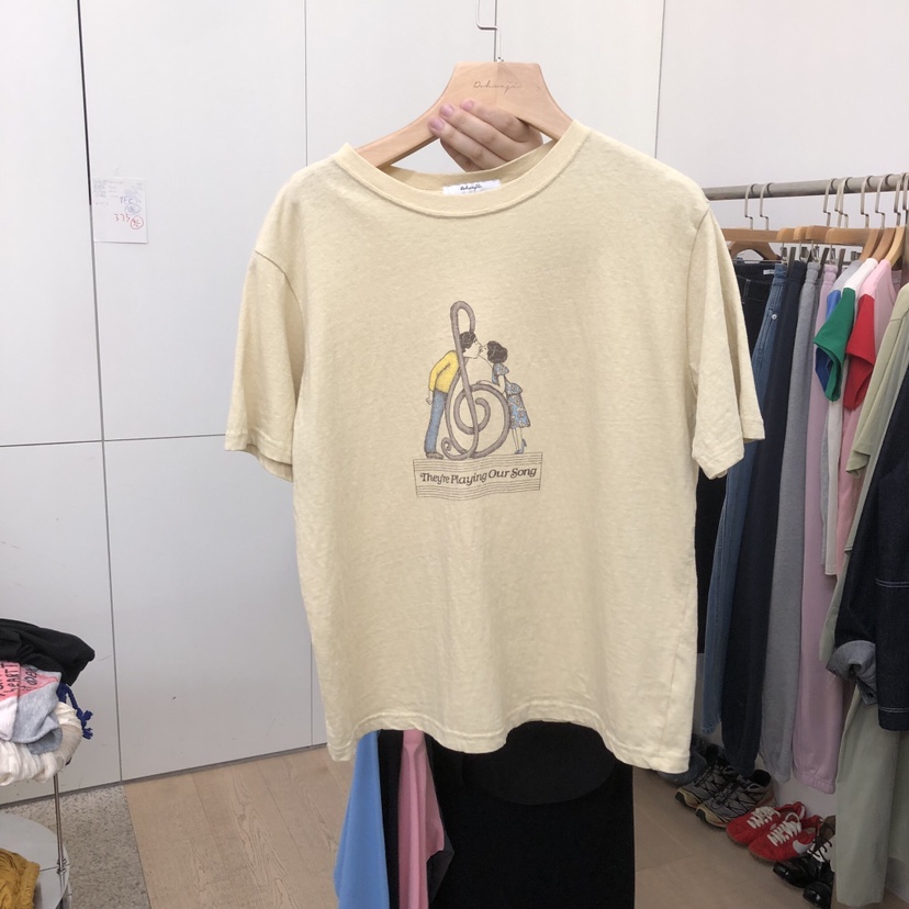 DOHWAJI東大門直郵女裝新品26春夏休閑時尚熱賣人氣真品T恤DOHWAJIT恤圖色3