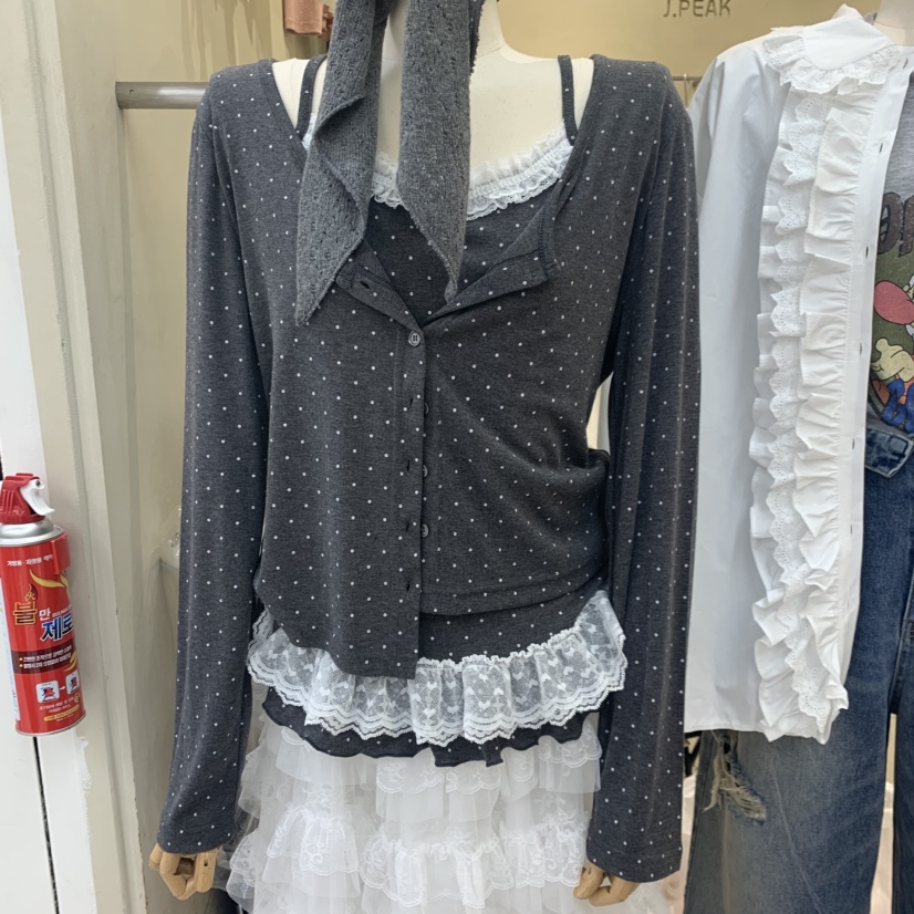 J PEAK/BY FLOW東大門實拍女士新品人氣推薦套裝套裝開衫J PEAK套裝圖色2