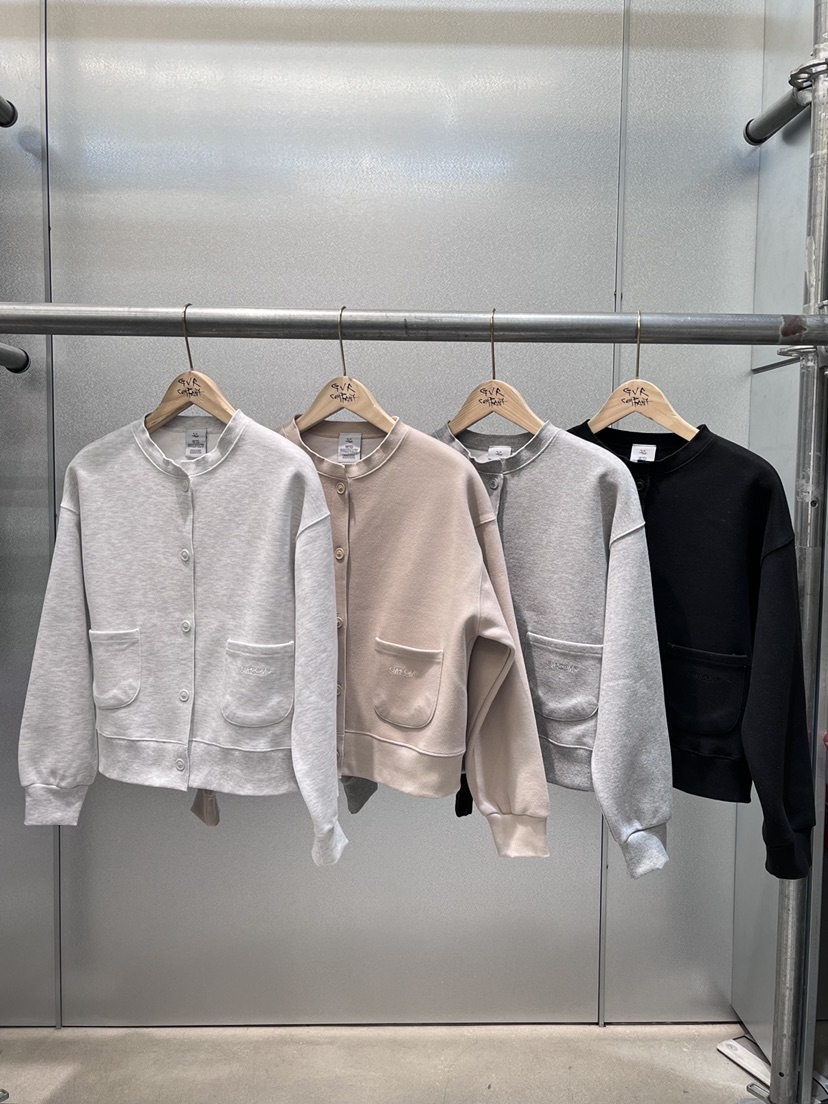 RAWOO/GVR COMPANY東大門實拍女士新品26春夏夾克羊毛衫RAWOO/GVR COMPANY夾克