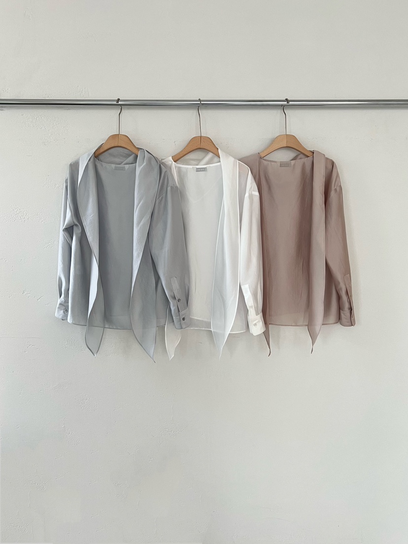 2ND GATE東大門代購女裝新款真品人氣26春夏襯衫蕾絲衫圍巾2ND GATE襯衫/蕾絲衫