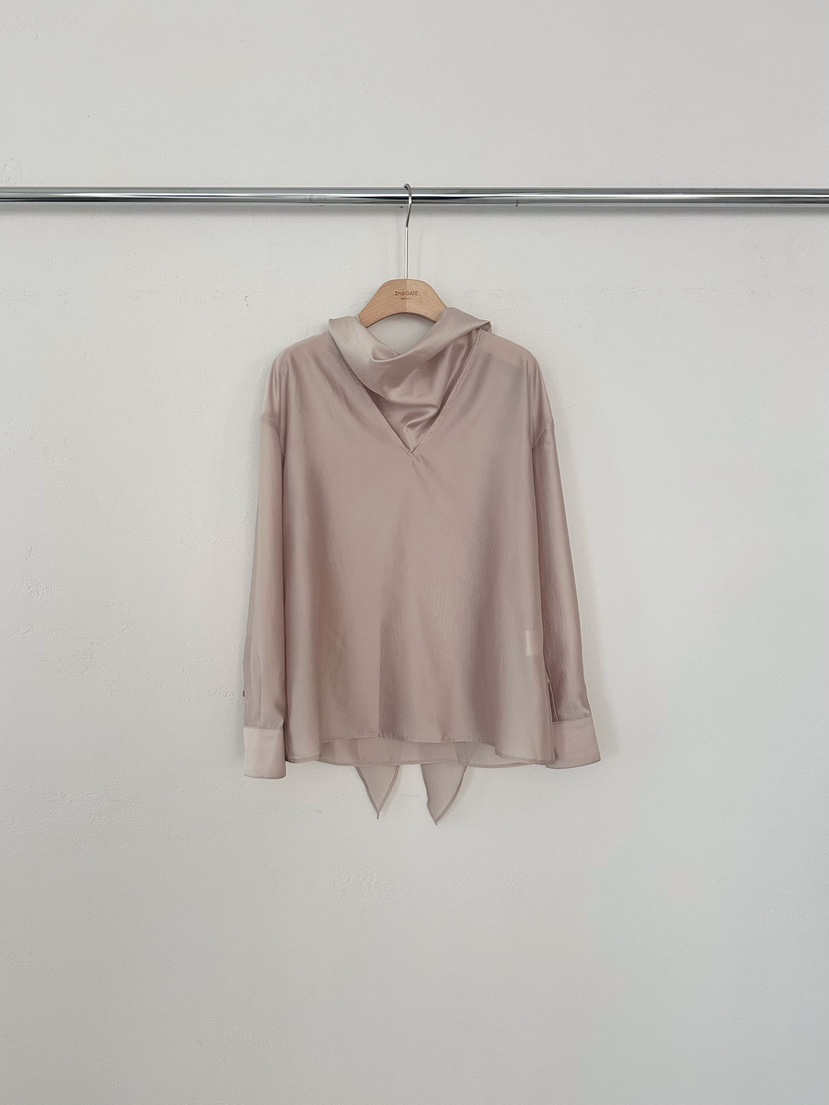 2ND GATE東大門代購女裝新款真品人氣26春夏襯衫蕾絲衫圍巾2ND GATE襯衫/蕾絲衫圖色3