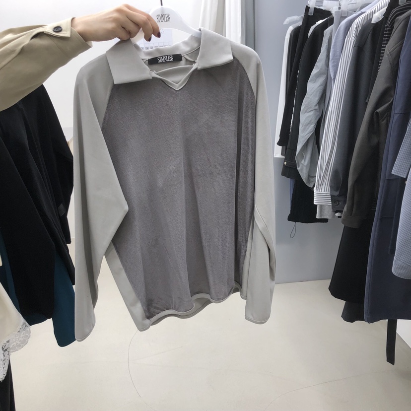 STAINLESS韓國代購女裝新款人氣26春夏職業真品休閑熱賣衛衣STAINLESS衛衣圖色1