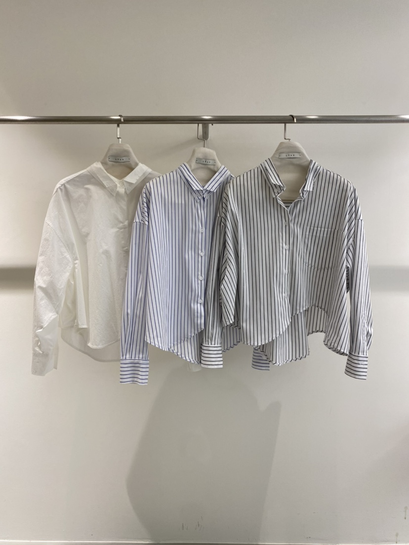 1968東大門實拍女士新品真品人氣推薦襯衫蕾絲衫雙層條紋1968/YEOUYA襯衫/蕾絲衫