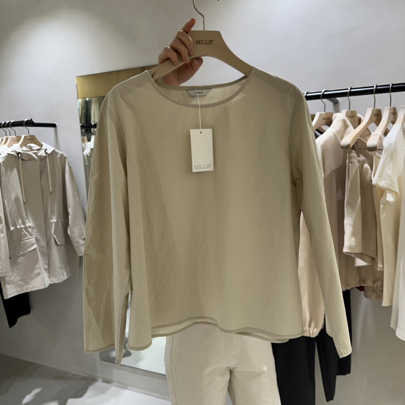 MILLIF東大門直郵女裝新品熱賣人氣26春夏休閑襯衫蕾絲衫MILLIF襯衫/蕾絲衫圖色3