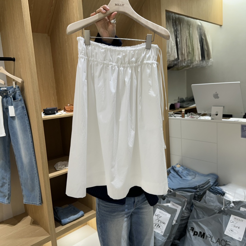 MILLIF東大門代購女士新品職業26春夏熱賣時尚半身裙中短裙MILLIF半身裙/中短裙圖色1