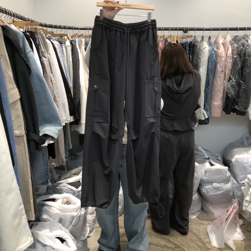 ALMOND PEPE東大門代購女士新品人氣真品26春夏推薦休閑褲ALMOND PEPE休閑褲圖色2