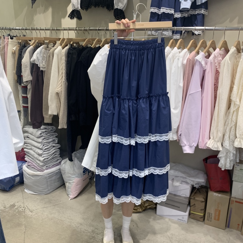 J PEAK/BY FLOW東大門直郵女士新款26春夏時尚職業長裙J PEAK長裙圖色1