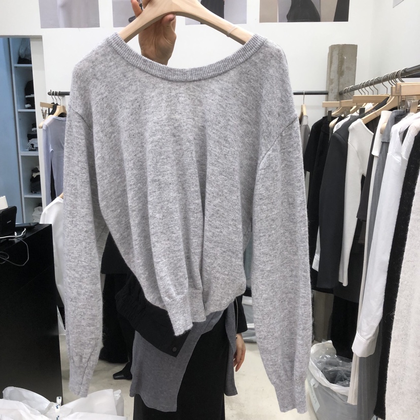 RECOVER東大門直郵女裝新品職業26春夏熱賣人氣時尚針織衫RECOVER/MOMENT針織衫圖色1